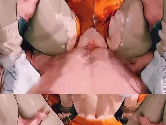 Screwed hawt cunt in thr locker room CG animation anime