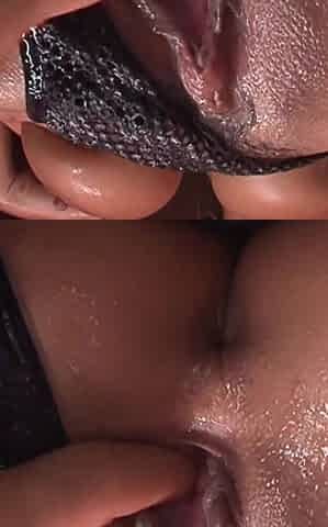 After Oiling up Her and Getting Ready to, She Asks His Friend to Join Her.