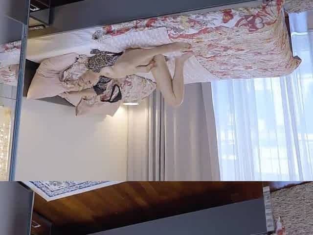TRADITIONAL HOUSEWIFE CAUGHT BY PLUMBER MASTURBATING IN BEDROOM