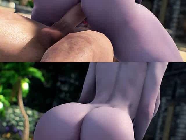 Poolside Big Tits Dark Elf Fucking - Skyrim Animation