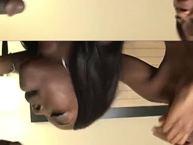 Uk Orgy - Cocoa Shanelle And Taquila Suck A Big Black Cock