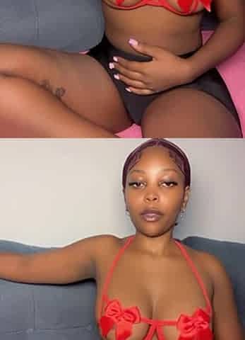 Showing My Sugardaddy Sexy Ebony Look