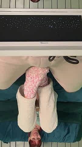 POV Blowjob with Hot Cum on Sandy's Tongue. HD 4K