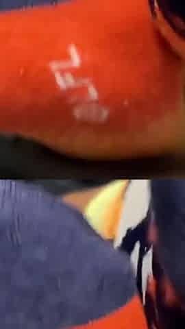 Ebony Girl Does Sock Removal to Show off Her Feet