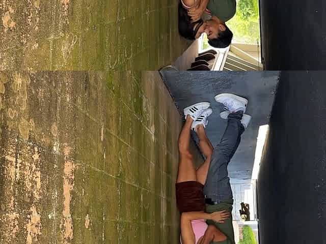 Max Fills - Secret Alleyway Screw With Girlfriend Hiding From Her Dad - Hailey rose