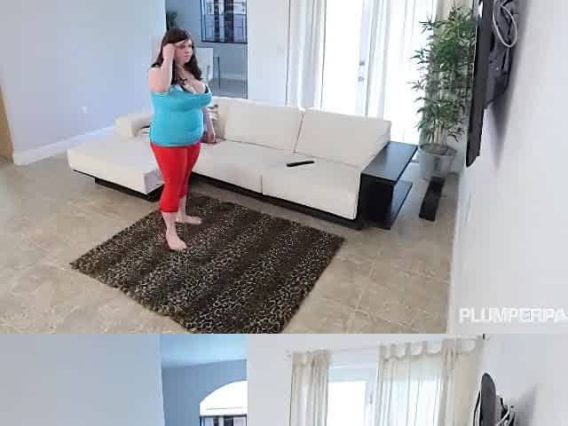 hot obese yoga wife gets butt screwed lengthy sex