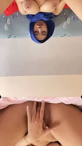 big tits hijab Malaysian teen masturbation