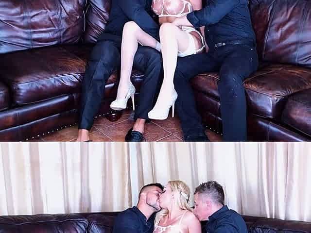 Superb Amber Jayne gets first time DP