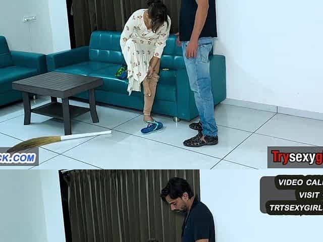 Indian Maid's Cheating Passion Ignites with Sultry Heat