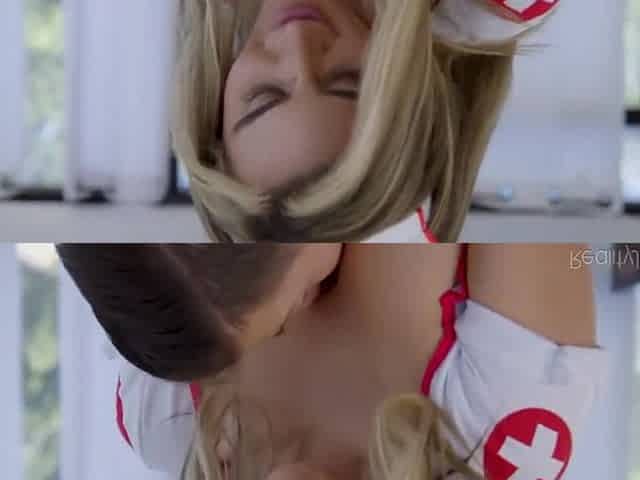 Ella Reese In Shameless Nurse Surprising Porn Clip