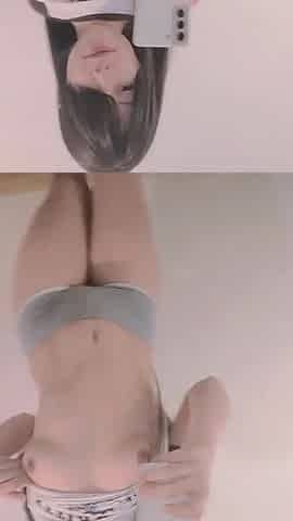 CUTE AMATEUR BEAUTY SHOWING OFF HER LITTLE BOOBS AND CUNT