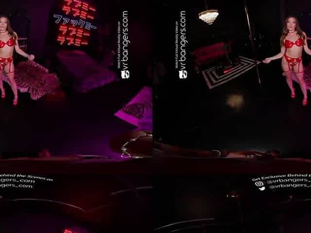 VR Bangers: Hot Supple Stripper Honey Sucks And Screws Anally In Amsterdam's Red Light District - VR Porn