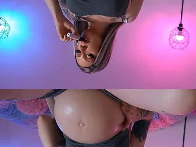 Fake Pregnant and Smoker