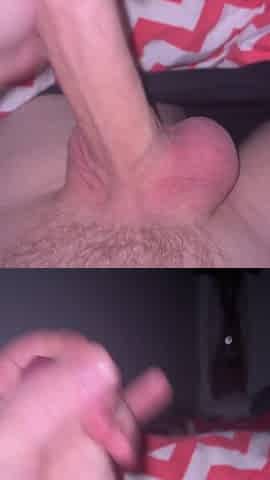 Super excited!!!!quick tugjob in couch