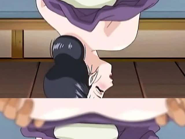 MILF gets DP by two muscular gardeners - Hentai Ahegao