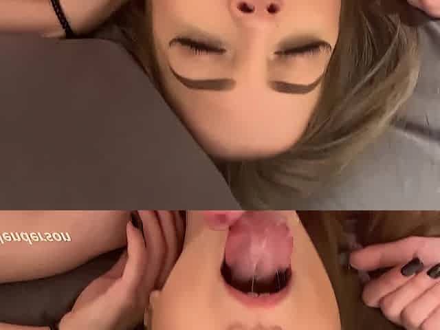 My Beloved Facials! Jizz flow Compilation 1 - Sage Henderson