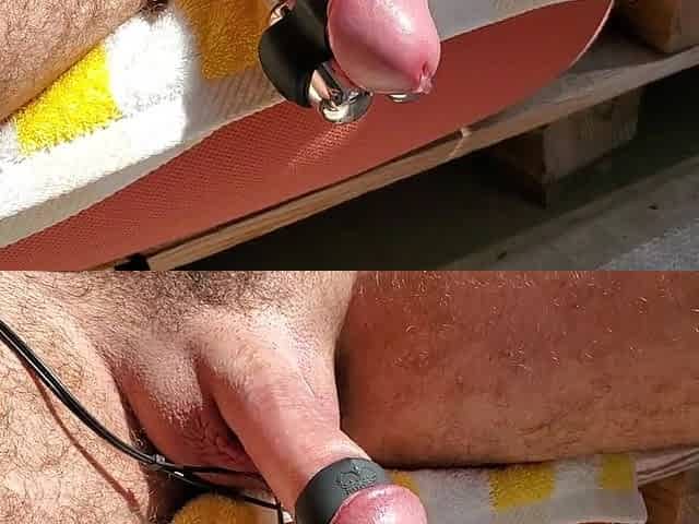 Hawt Octopuss Jett make Large Hard Penis Twitch and Shoot Cum