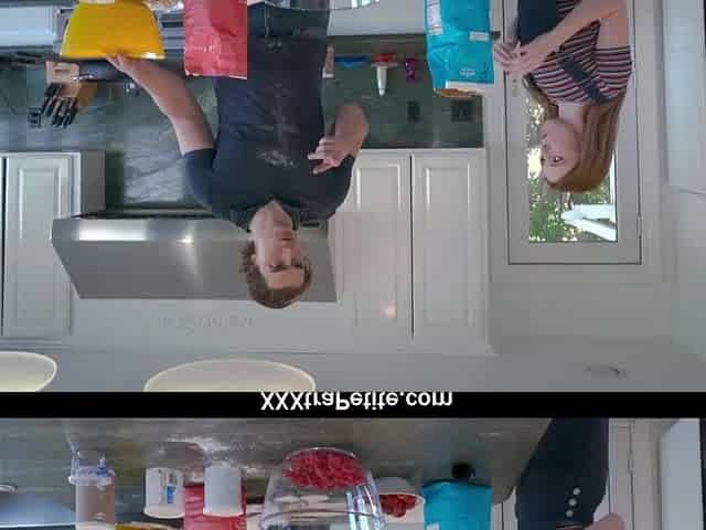Tiny Redhead Lets Large Rod Use Her Face and Snatch as Pie