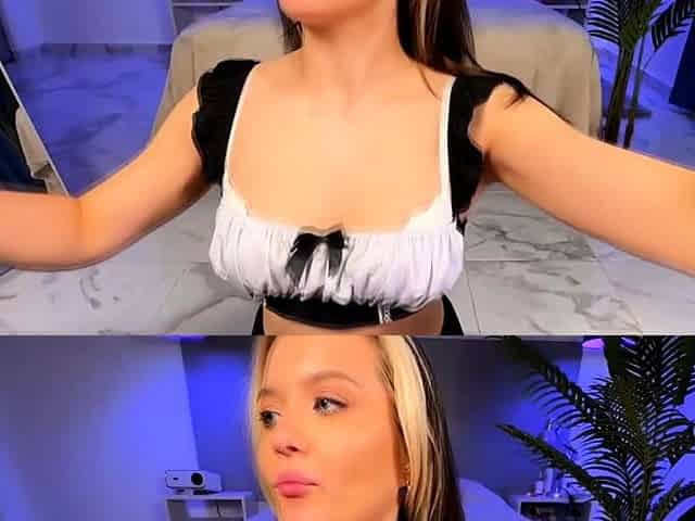 Gorgeous Slut on Her Knees to Worshipping His Cock