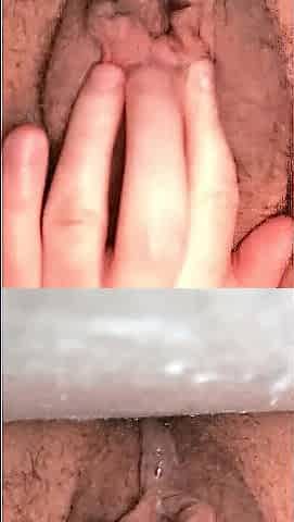 FTM Teases and Edges Moist Twat
