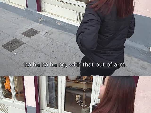 LARGE BUTT LATIN MODEL bangs a tourist in MADRID! - Abella Olsen
