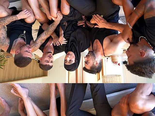 Double Penetration in a Gangbang We Did to an Arab Girl