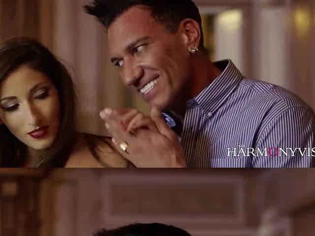 French beauty pleases two men - HarmonyVision