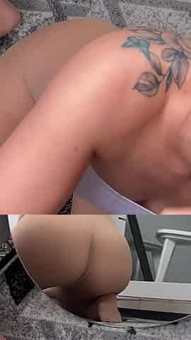 Hot Blonde MILF Neighbor Invites Me for Coffee and Ends up Blowing Me Out on the Balcony