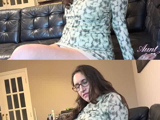 Auntjudys - Your Busty Landlady Ms. Kitty Kat Catches You Watching MILF Porn (pov)