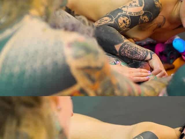 Anuskattz has some anal insertion fun with her friends