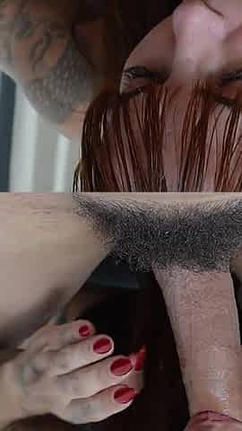 Perfect Blowjob of a Hot Wellness Big Ass and with Huge Clitoris