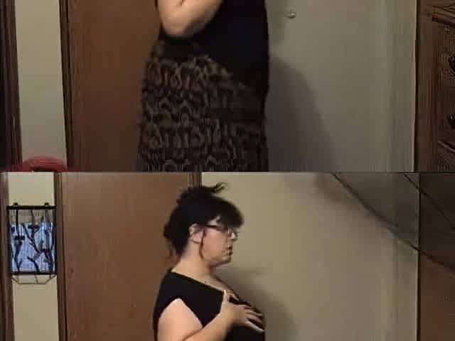 big beautiful woman undresses lazily and shows her in nature's garb body part 1 - Not HD