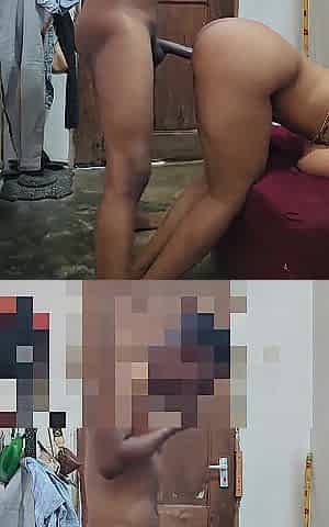 Large Booty Wench Loves to Be Screwed Standing Doggy Style