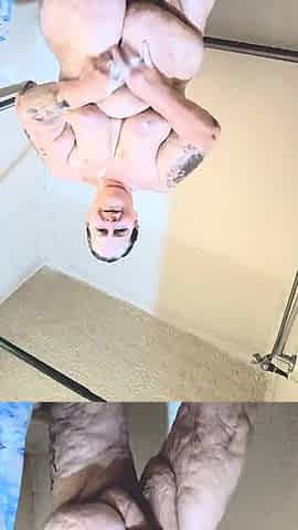 It's a Soapy Situation When She's Shower Masterbation
