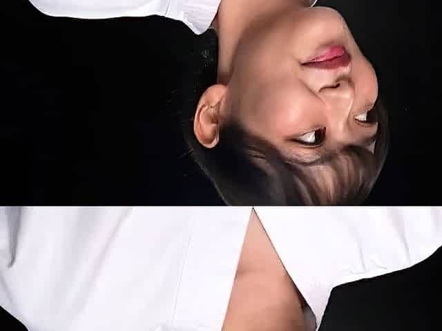 Chesty tempting asian slut fingers and toys her pussy