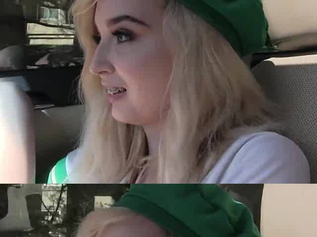 Cute teen beauty scout get coarse sex from aged dude