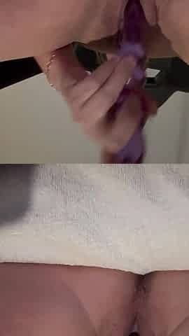 Playing with my vagina