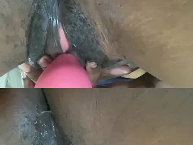Sexy ebony angel cumming masturbating her marvelous hawt snatch
