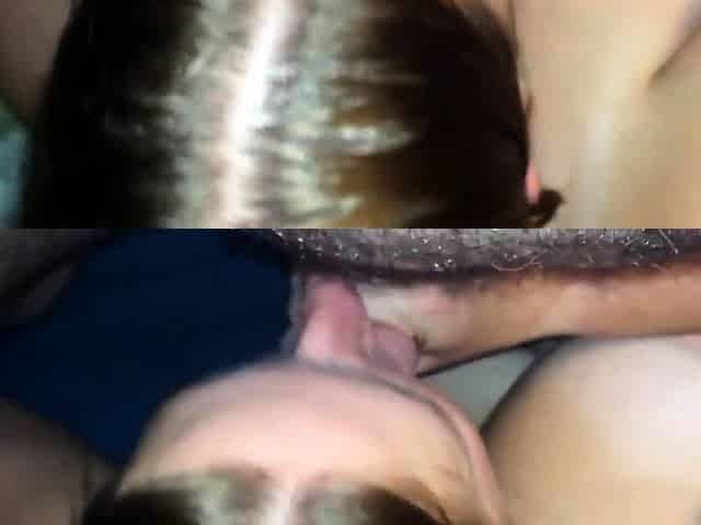 Amateur Homemade Facial with a MILF Girl