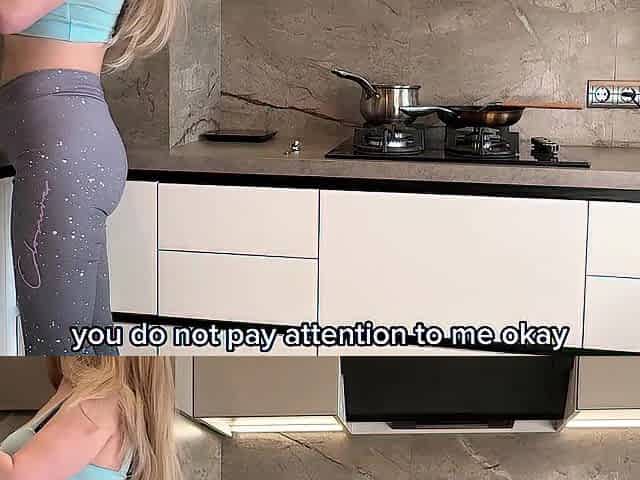 My Ally's Mamma Caught Me Hard and Helped Me Cum Quickly - Amateur with Talk