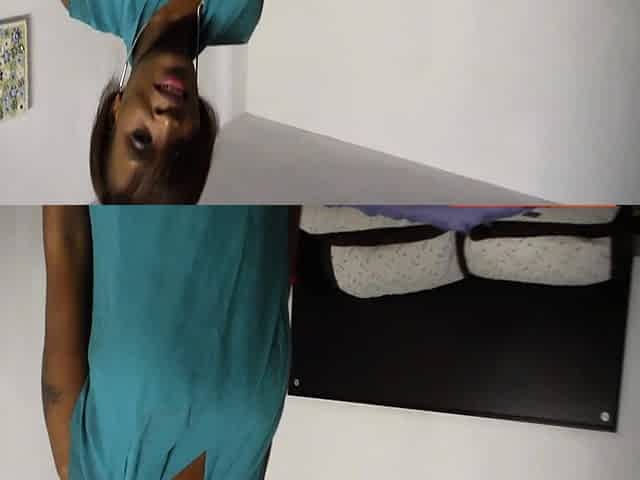 Big Tits Ebony MILF Anal Railed POV