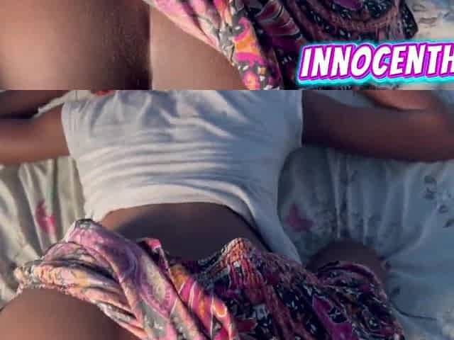 Afro Black Gal Craves To Try Natural BBC