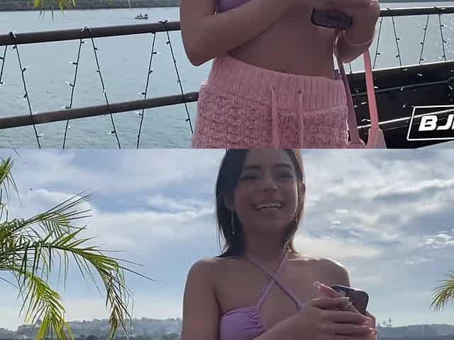 BJRAW Painting Aria Valencia's glamorous face with cum