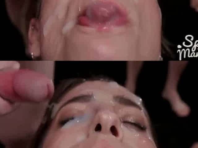 *SPERM MANIA- IN THE FACE #002