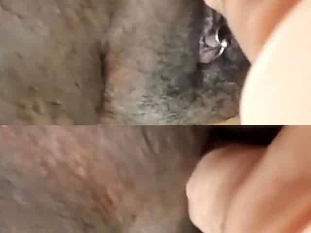 my big black squirting pussy (dildo solo)