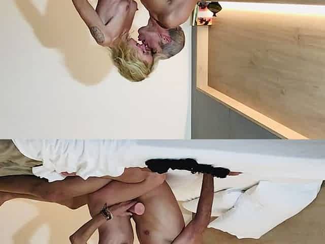 Night of romantic sex in couple