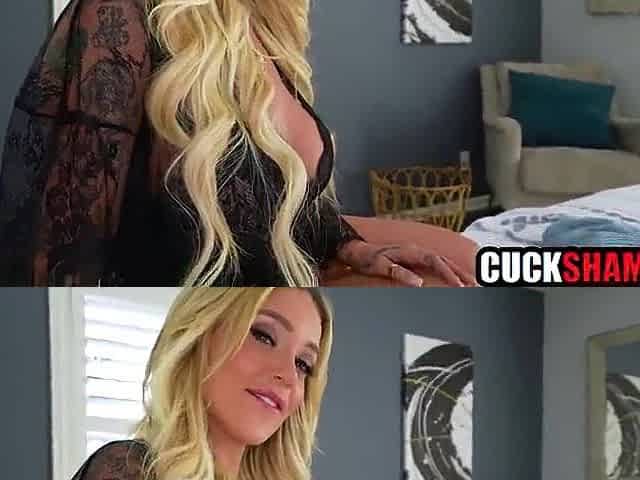 Cuck Enjoys Watching Hotwife Drilled By Guy