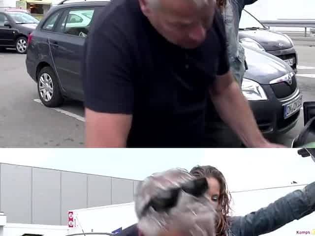 Big Ass Brunette With Tattoos Gets Fucked And Sprayed On Tits