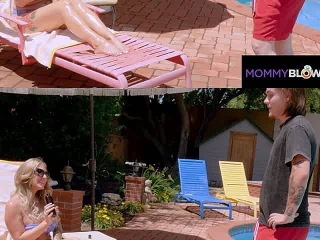 Very busty mom Neighbour Needed A Massage And A Taste Of My