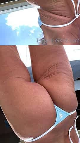 Sexy amateur mature blonde gives a great handjob at cum